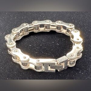 Stainless Steel Motorcycle Chain Bracelet